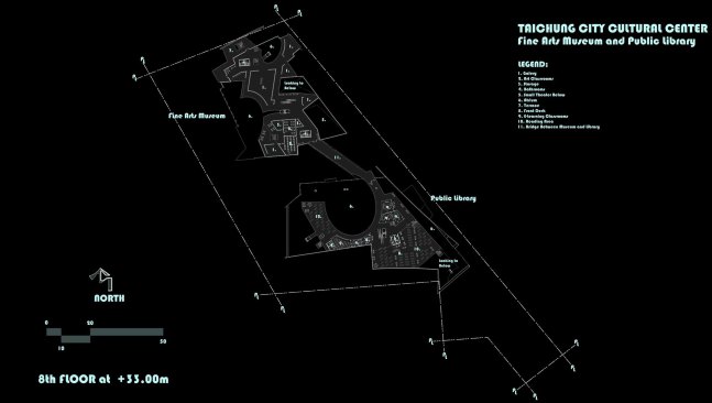 8th Floor at +33.00m