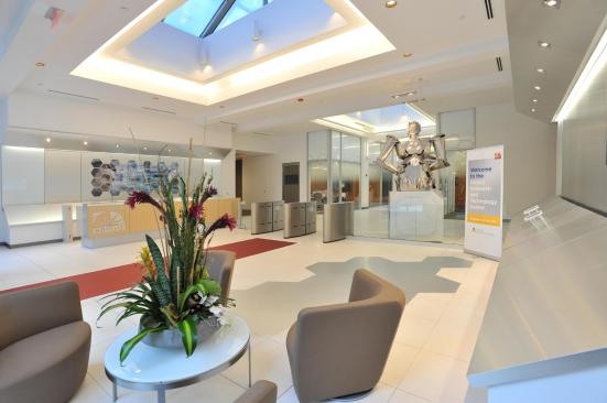 Novelis Global Research & Technology Center lobby