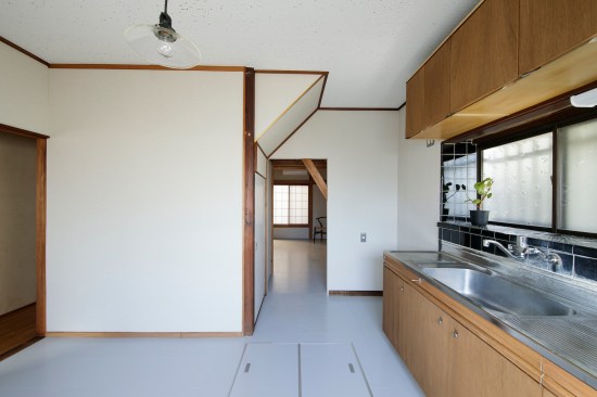 New connection between the kitchen and the Japanese-style room