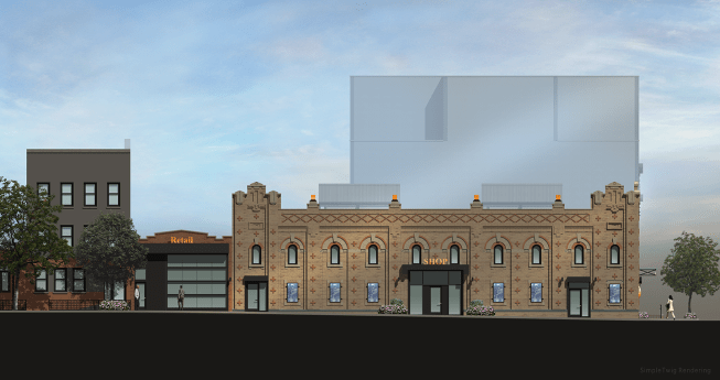 DeKalb Avenue Elevation