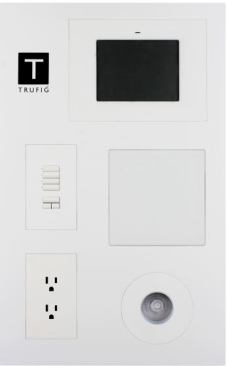 Dana Innovations  You can install wall switches and outlets the old way, or you can add a measure of cool with Trufig custom installation kits that allow typical wall panels to be installed flush-mounted for a clean look. The system is available for a variety of devices and comes in white, brown, and almond. Sophistication doesn’t come cheap: $300 to $3,000. 
www.trufig.com.