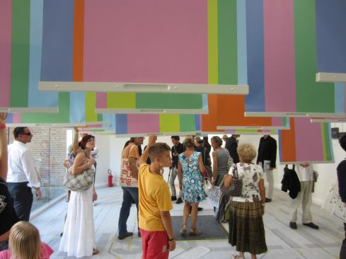 "Spontaneous Interventions" at the U.S. Pavilion, which won a special mention from the jury at the Golden Lion awards ceremony this morning.