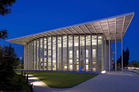 Exterior from Southwest towards Lobby & Drop-off
