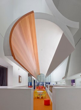 Central reading area