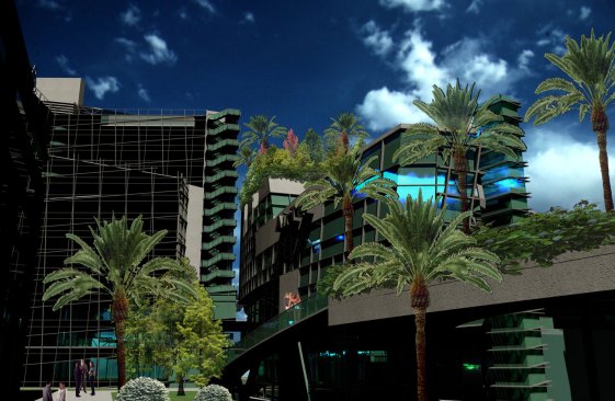 Hotel and Convention Center West View