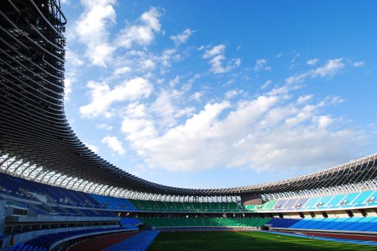 Main Stadium for The World Games 2009, Kaohsiung, Taiwan, 2009.