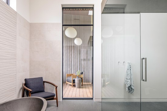 Taula House by M Gooden Design  |  Master Bathroom