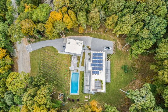 Aerial View Site Plan 