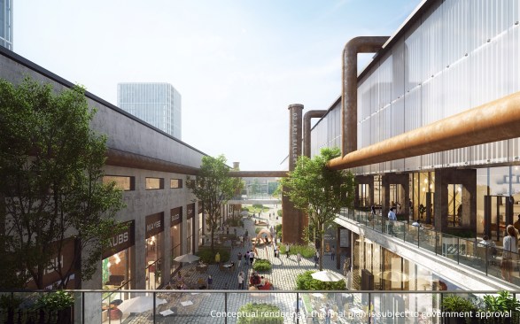 New social and leisure destination, providing future living styles