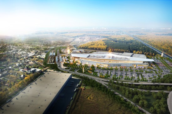 Aerial East