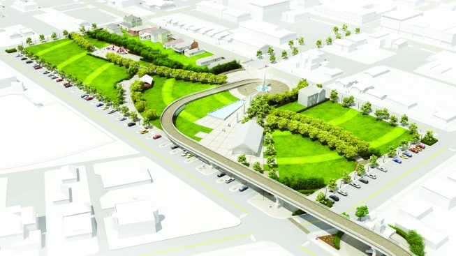 Site Plan Aerial Rendering