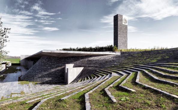 Sancaklar Mosque, designed by Emre Arolat Architects, in Istanbul.