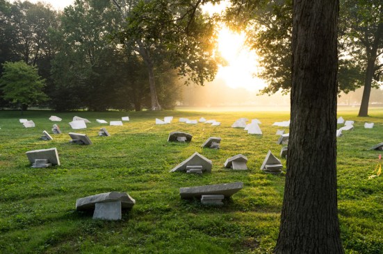 Another Circle by ArandaLasch at Mill Race Park