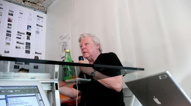 Lebbeus Woods in conversation at 
Postopolis! 3 in 2007.