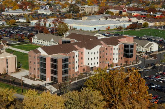 Arial of Dauphin Hall