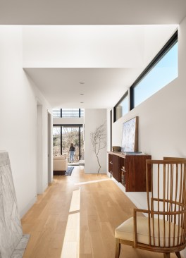 Entry, Inverse House by Matt Fajkus Architecture