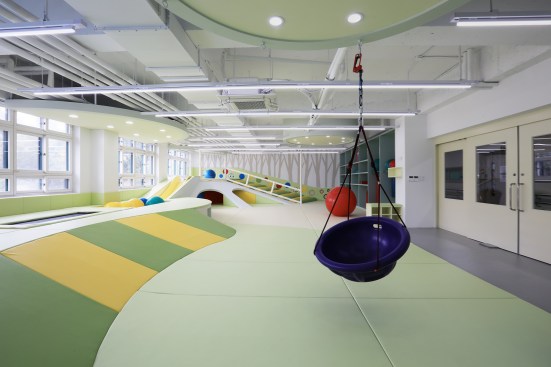 Sensory Playroom: Vestibular Sensation Area