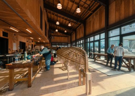 Wagner Education Center at The Center for Wooden Boats