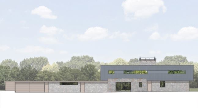 Stonington Residence, a 2013 renovation of a mid-century modern residence in Stonington, Conn.