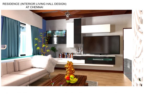 Living Hall (TV Unit)