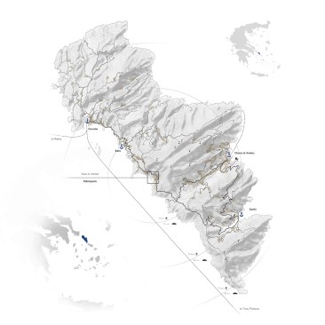 Map of Andros