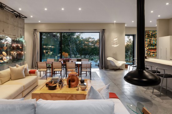 View Through house from East to west Porches 