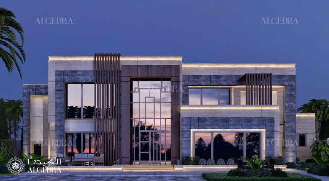 Modern villa in Dubai design