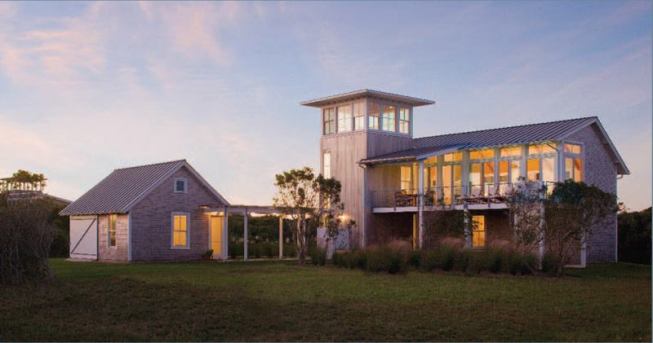 CUSTOM HOME  2008 CHDA  Block Island, R.I., Residence  Merit Award: Custom Home Less Than 3,000 Square Feet
