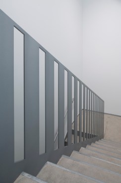 North stairs.