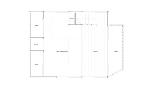 2nd floor before the renovation