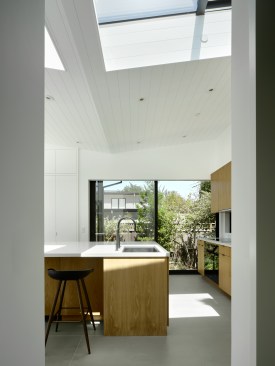 ADU-kitchen, back fence