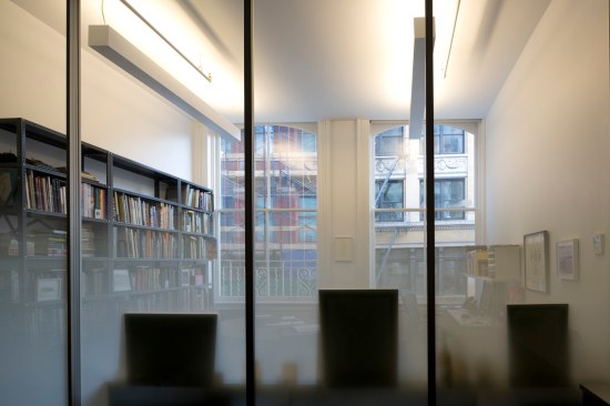 Second floor office.