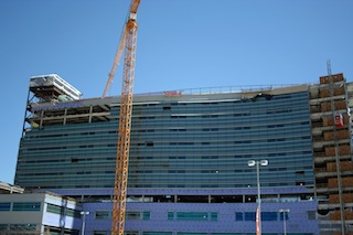 .R. Butler completed the curtainwall five weeks ahead of schedule.