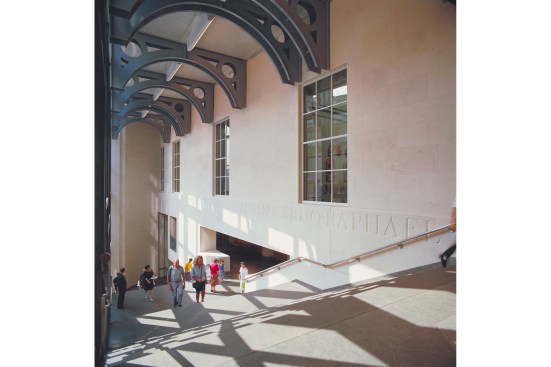 Main Stairs, Sainsbury Wing, National Gallery.