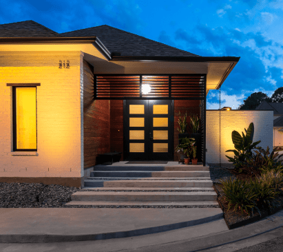 Front at night