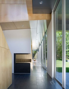 Sight lines between rooms reinforce the overall sense of order.