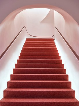 Entry stair from Lafayette Street