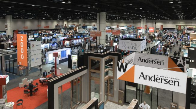 Conference on Architecture expo floor