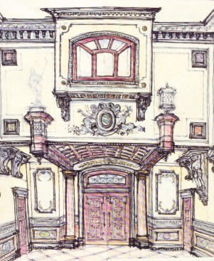 Foyer Concept Drawing