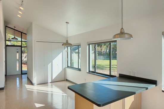 View towards rear patio