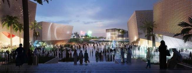 King Salman Park, 3D rendering