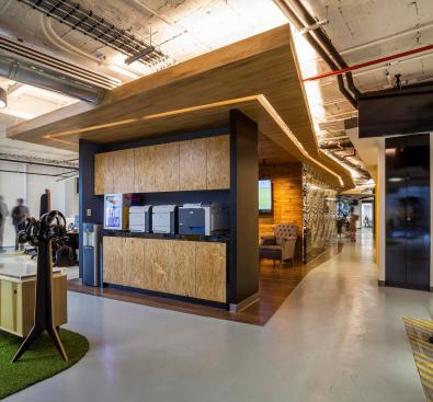Coffe and print area
