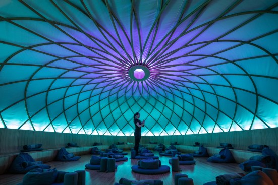 Inside the mediation dome