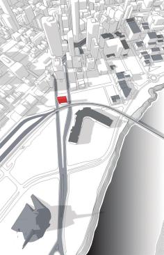 Located just outside the city center, the site of the Bond Tower allows the developers to offer high-end office space at a slightly reduced rate.