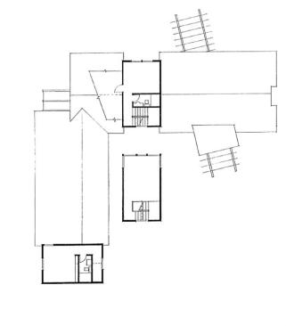 Second and third floor plans