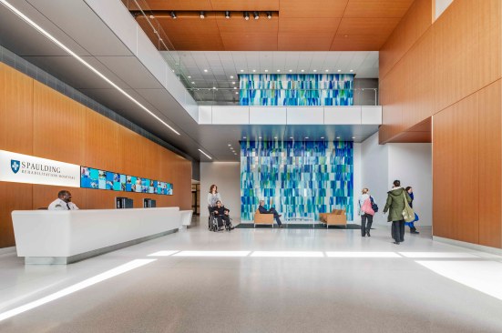Spaulding Rehabilitation Center, Location: Charlestown MA, Architect: Perkins + Will