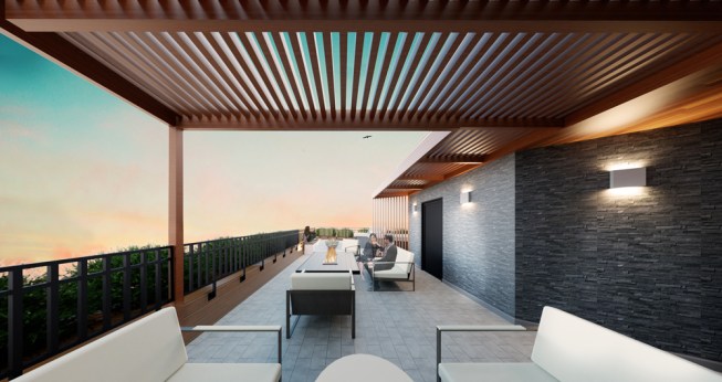 Wolfs Lane Terrace View