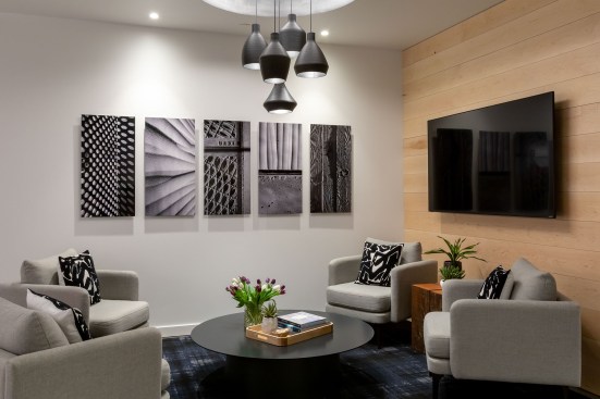 The lobby at Weber Thompson's office. 