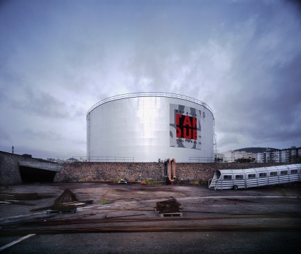 Tank Tenerife / Espacio Cultural El Tanque de Tenerife, Outdoor state before remodeling