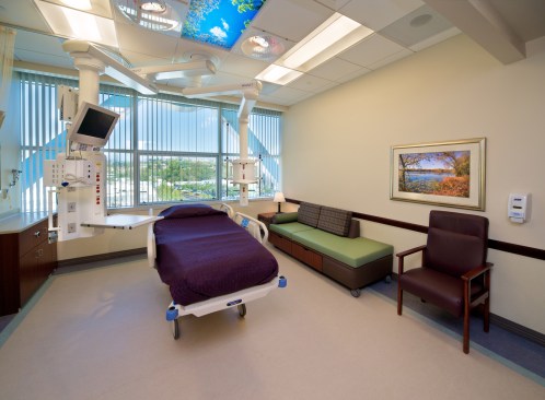 Mission Hospital ICU Room